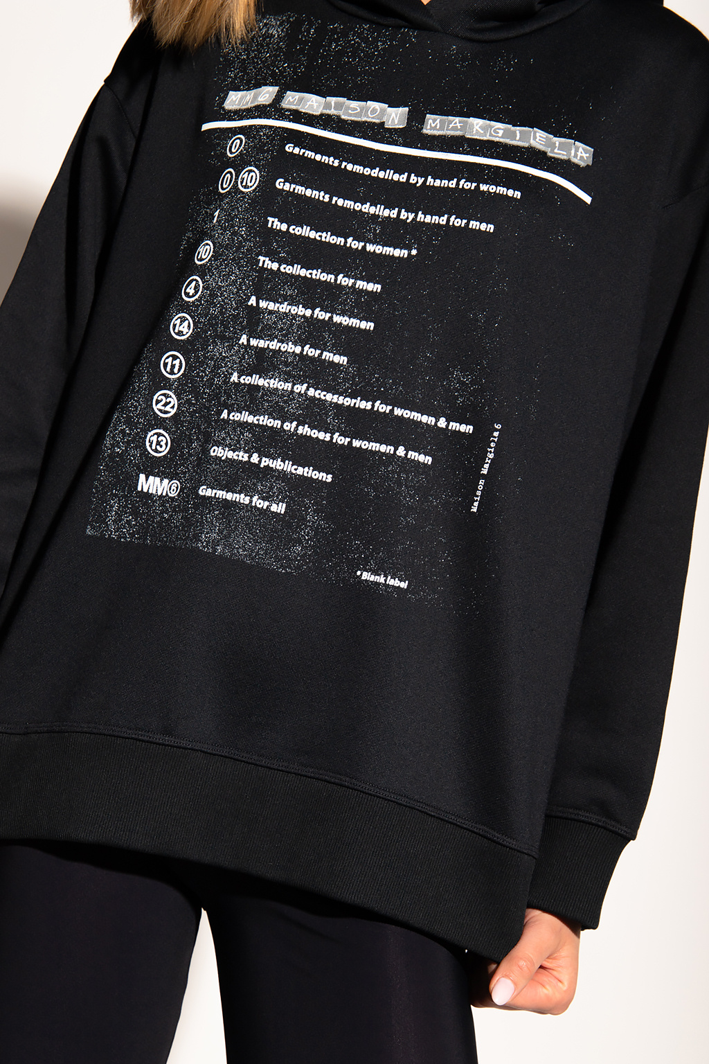 MM6 Maison Margiela Printed hoodie